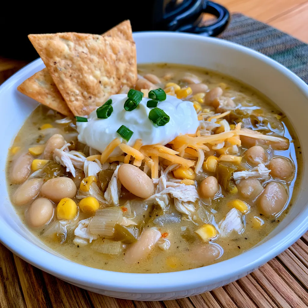 crock pot white chicken chili