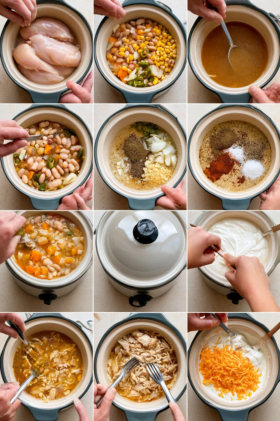crock pot white chicken chili
