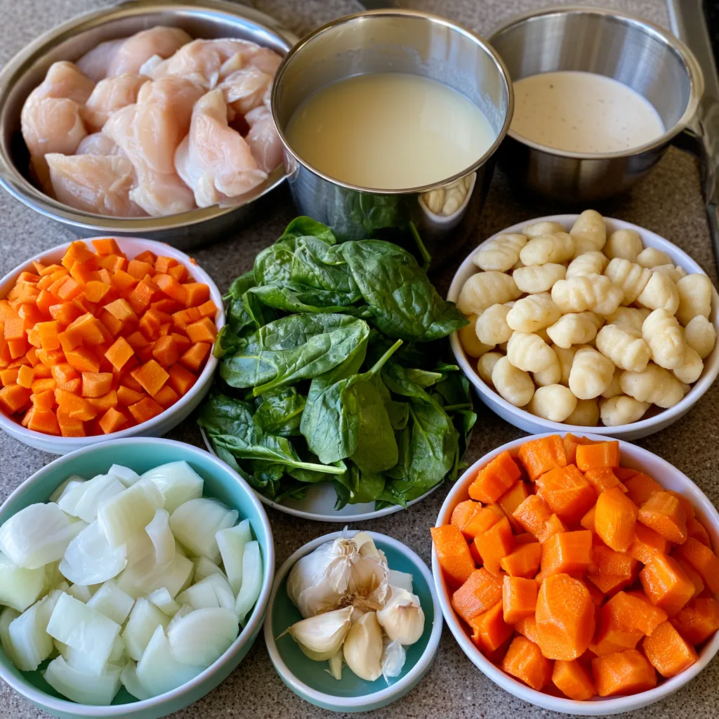 crockpot chicken gnocchi soup
