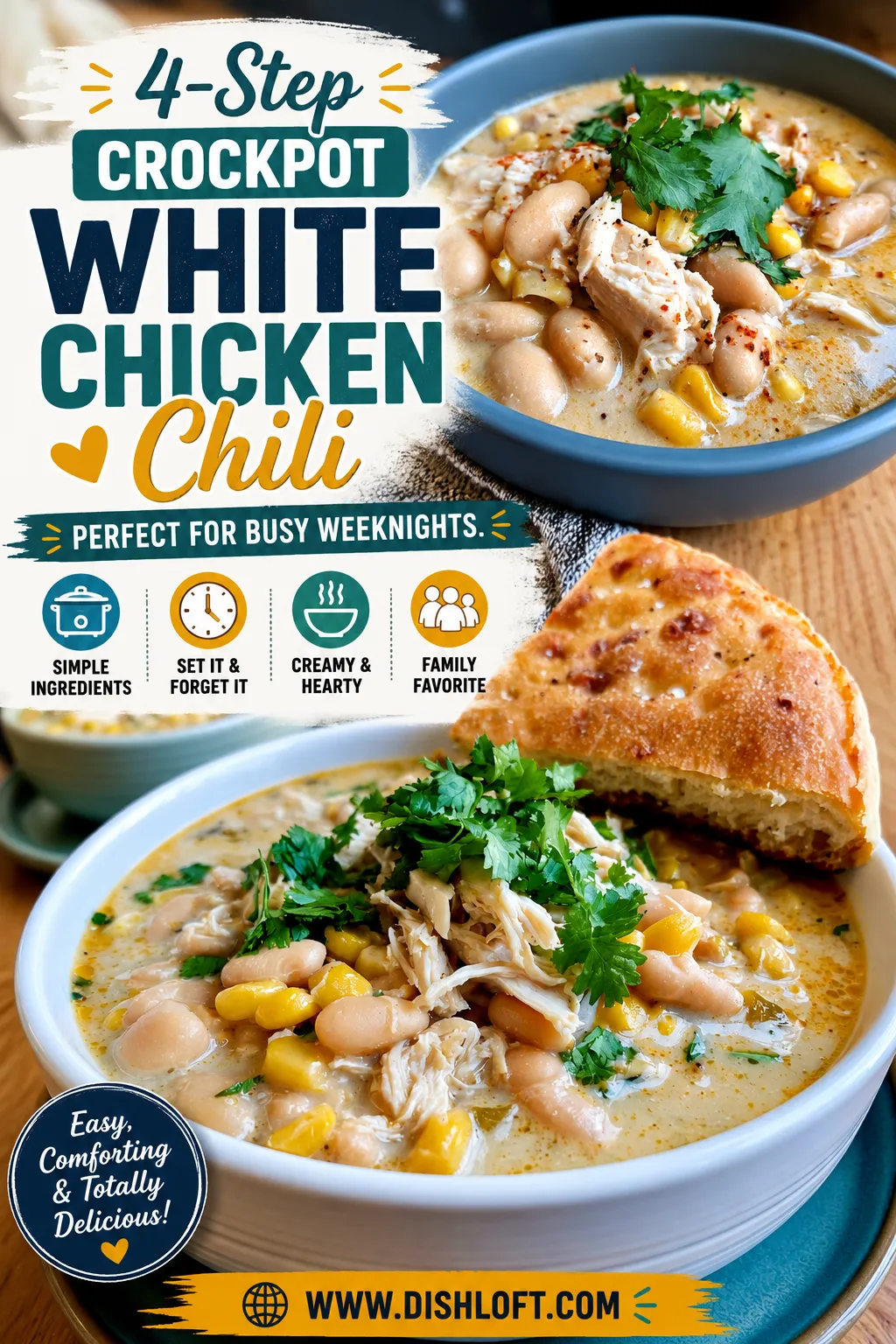 crockpot white chicken chili
