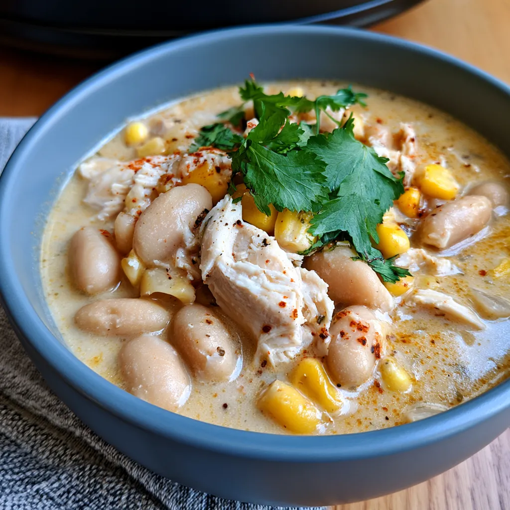 crockpot white chicken chili