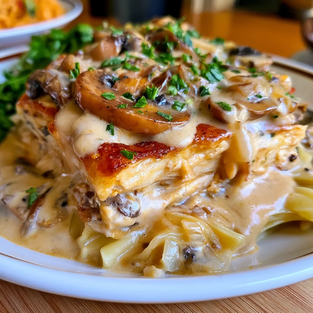 easy chicken stroganoff