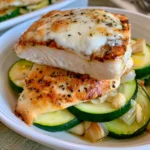garlic chicken zucchini bake