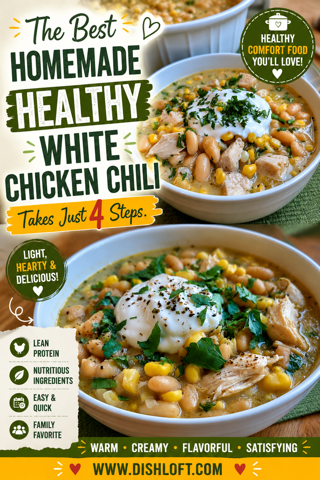 healthy white chicken chili