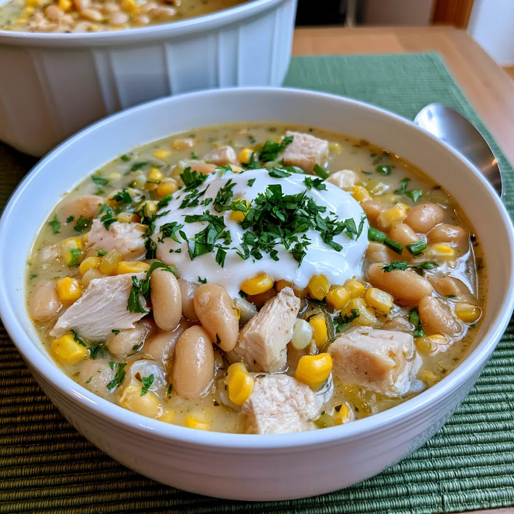 healthy white chicken chili