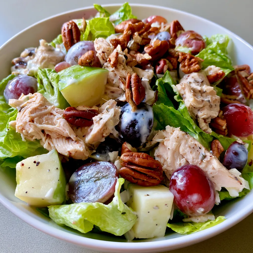 high protein chicken salad