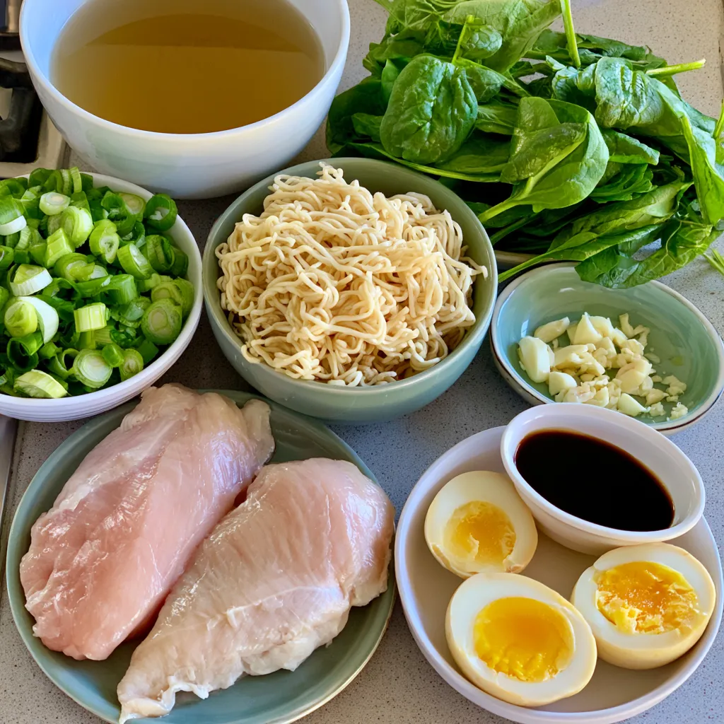 homemade chicken ramen