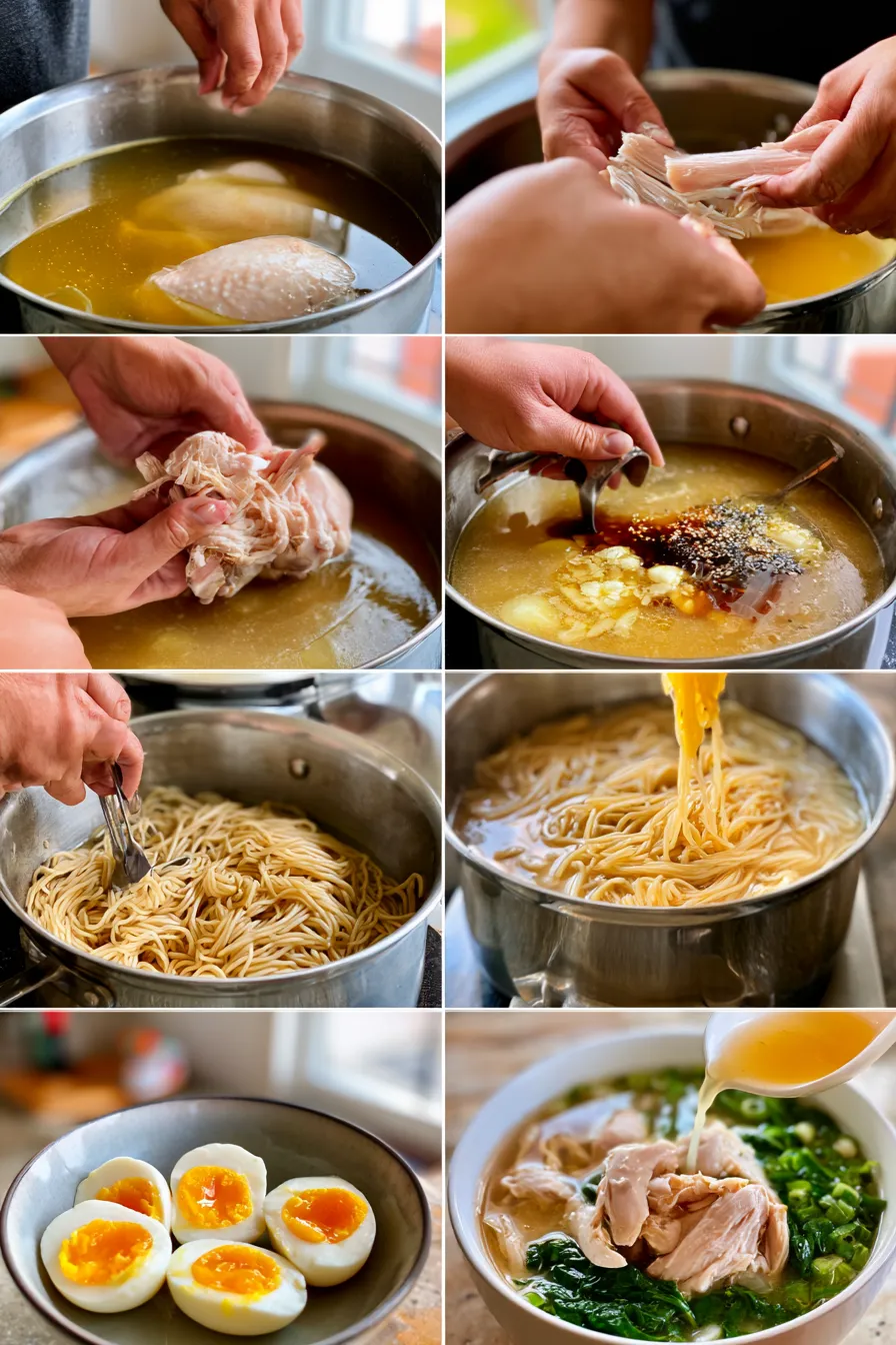 homemade chicken ramen