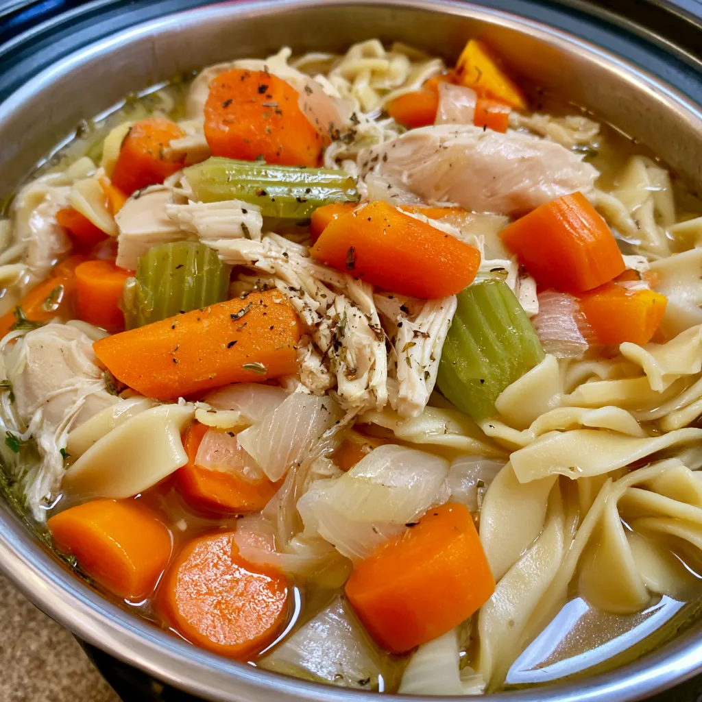 homestyle chicken noodle soup