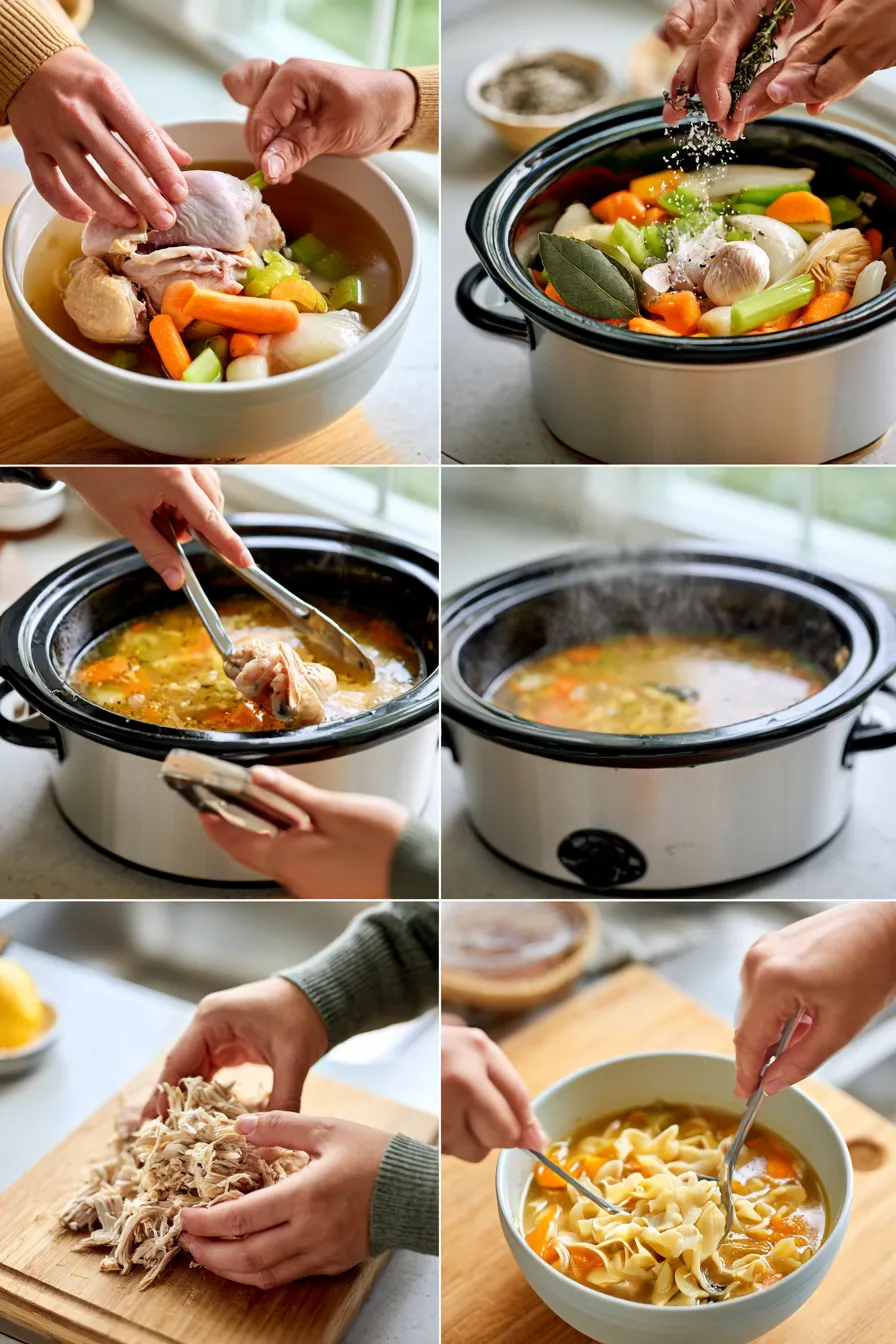 homestyle chicken noodle soup