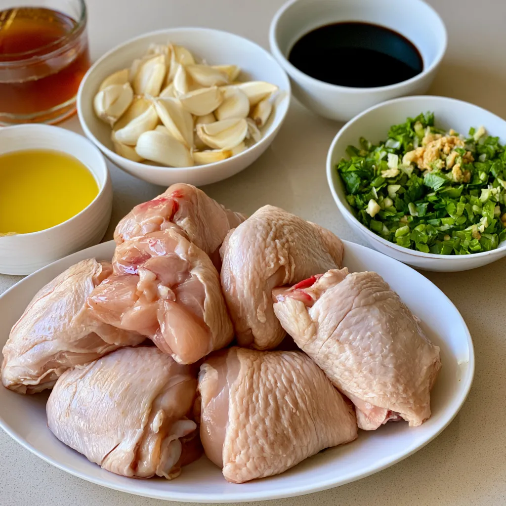 honey garlic chicken thighs