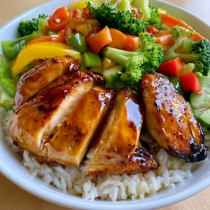 hot honey chicken bowl