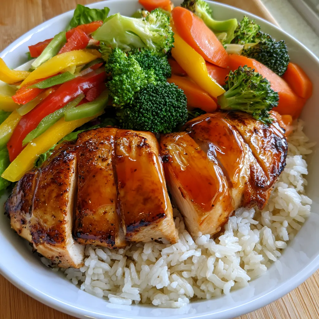hot honey chicken bowl