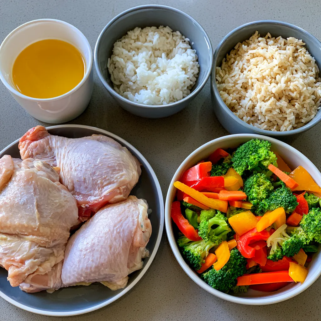 hot honey chicken bowl