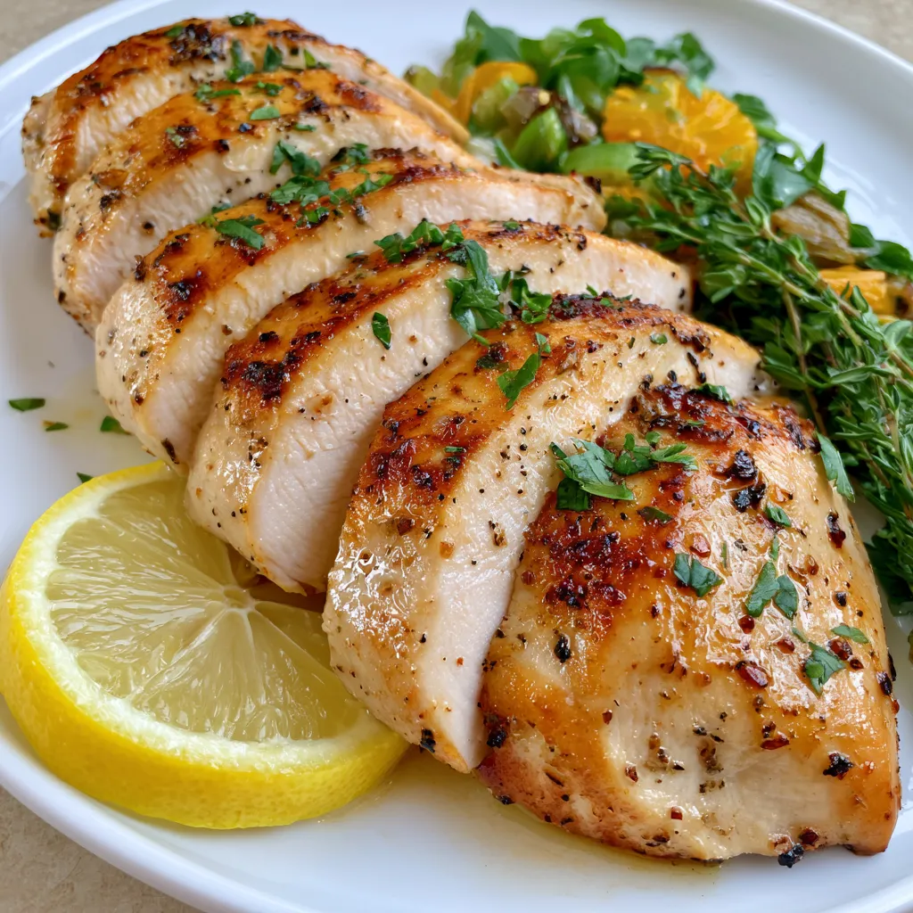 juicy lemon-herb chicken