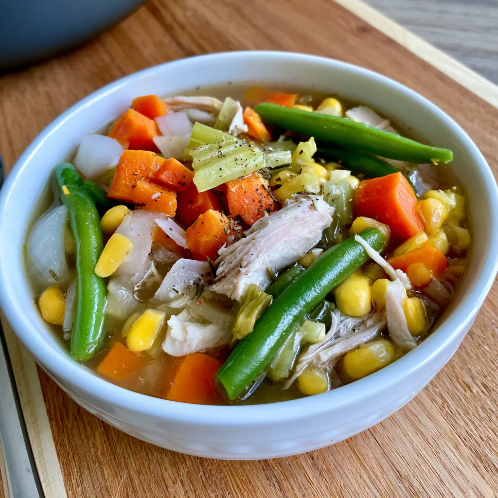 leftover turkey soup
