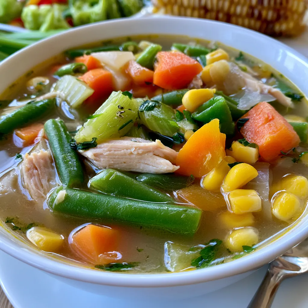 leftover turkey soup