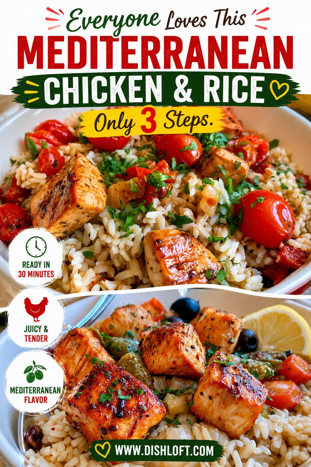 mediterranean chicken and rice