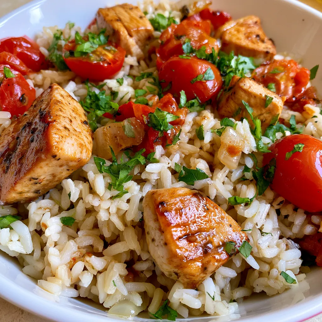 mediterranean chicken and rice