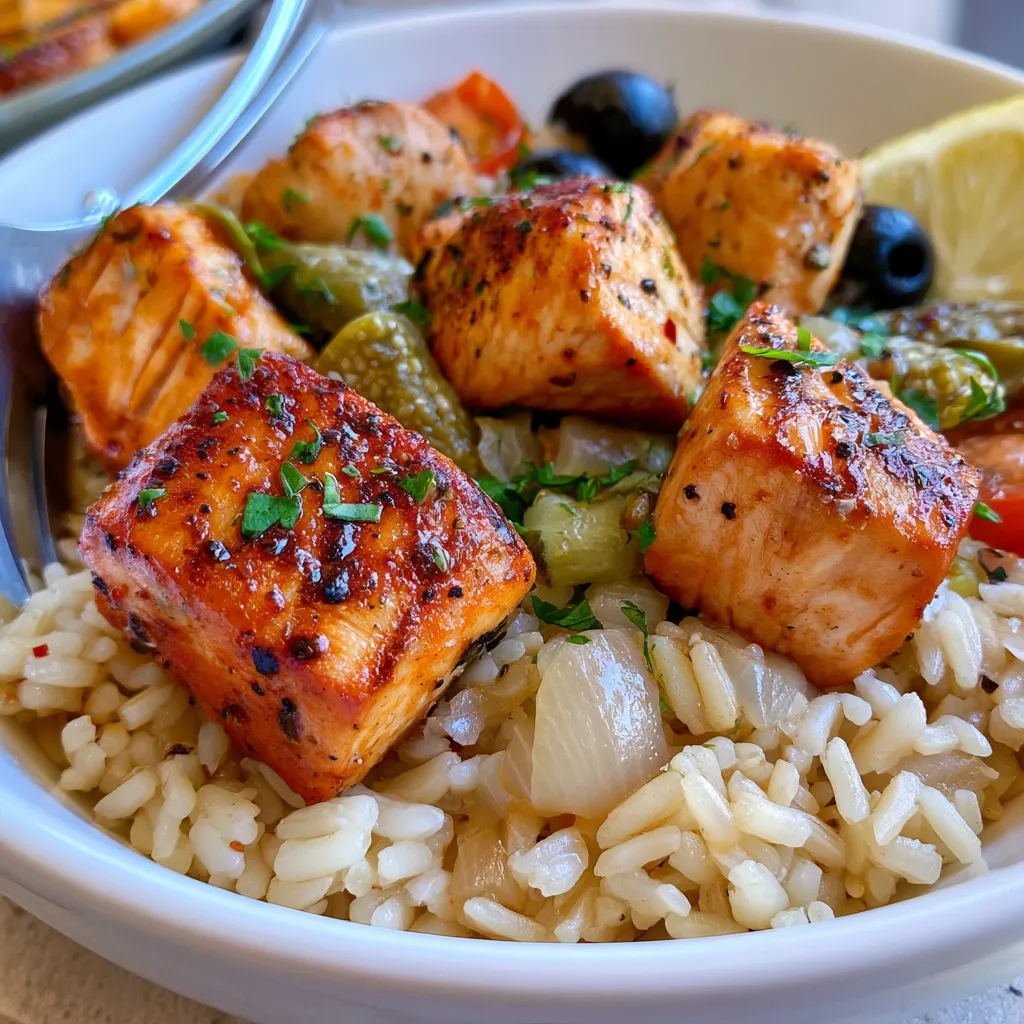 mediterranean chicken and rice