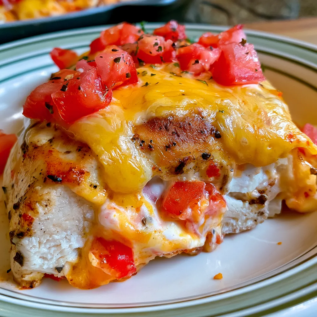 mexican chicken with cheese sauce