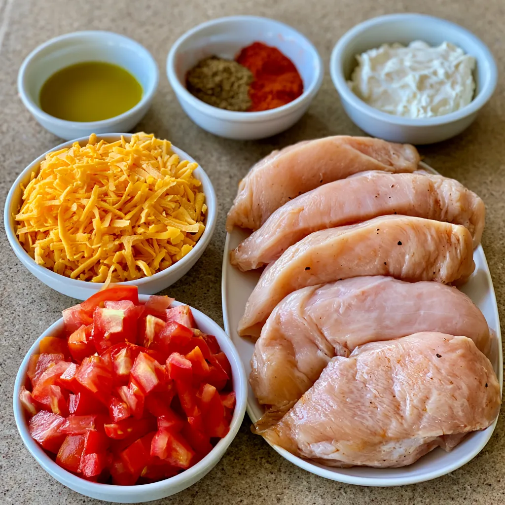 mexican chicken with cheese sauce
