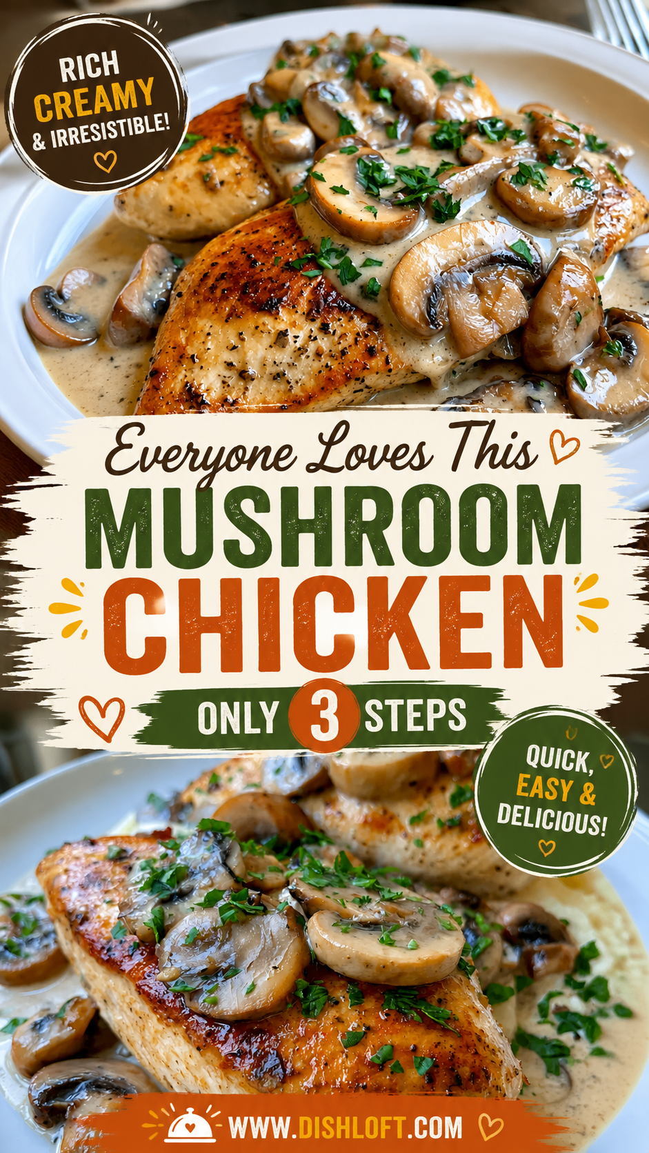 mushroom chicken