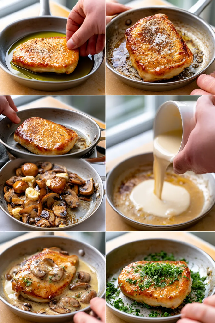 mushroom chicken