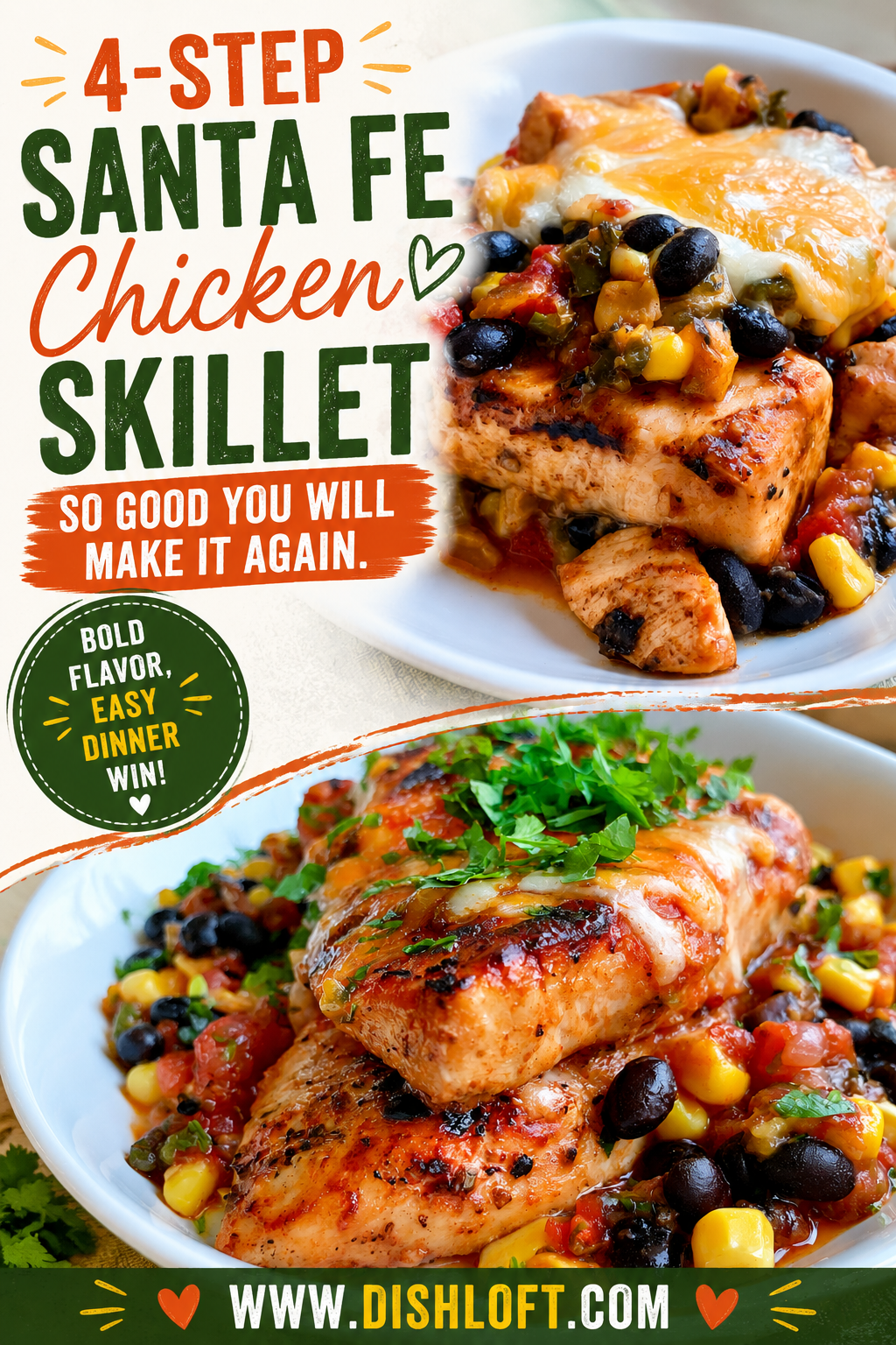 santa fe chicken skillet