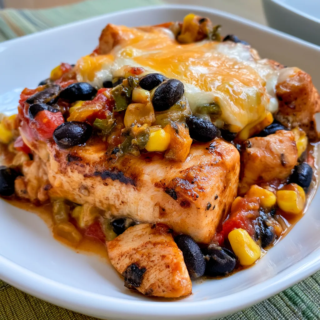 santa fe chicken skillet
