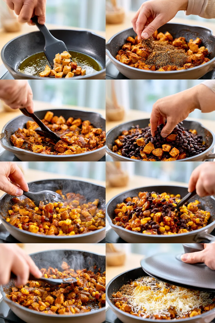 santa fe chicken skillet