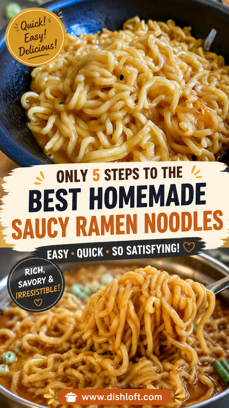saucy ramen noodles