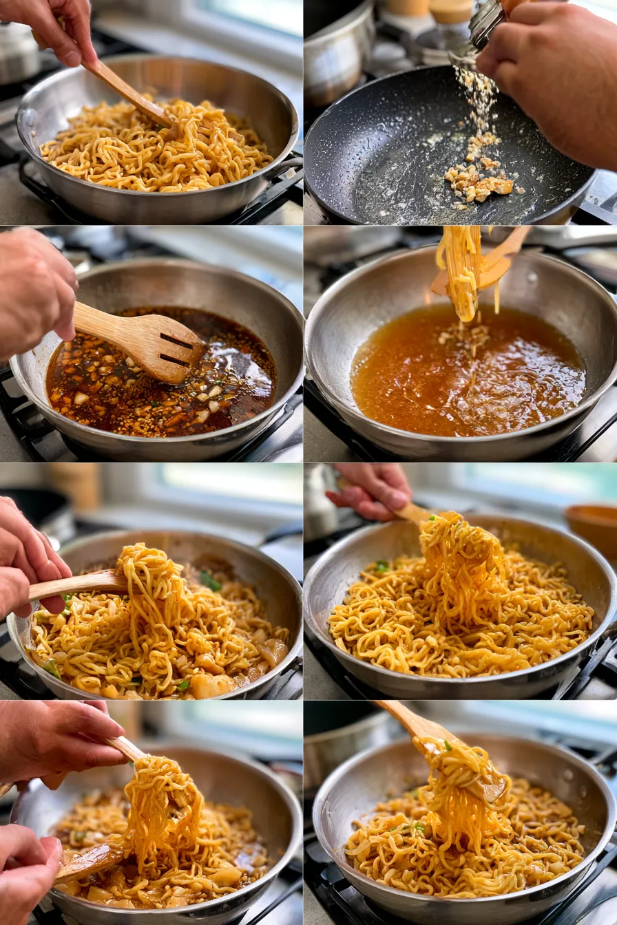 saucy ramen noodles